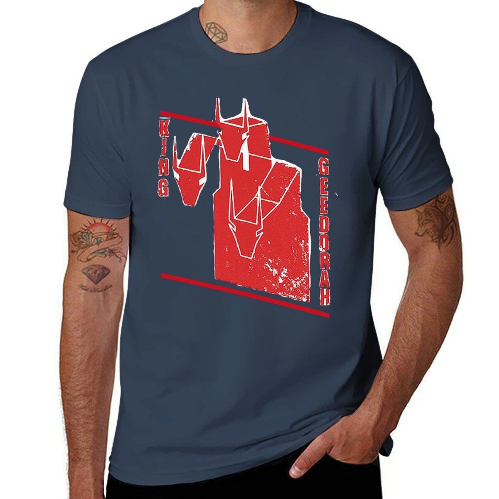 King Geedorah Tshirt Fashion Letter Print Tshirt S