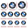 BBKD8 7PCS BMW Car Hood Front Rear Trunk Emblem Classic Blue White Badge For BMW E93 E87 G01 G20 X3 X5 F30 F20 E36 E46 E53 E90