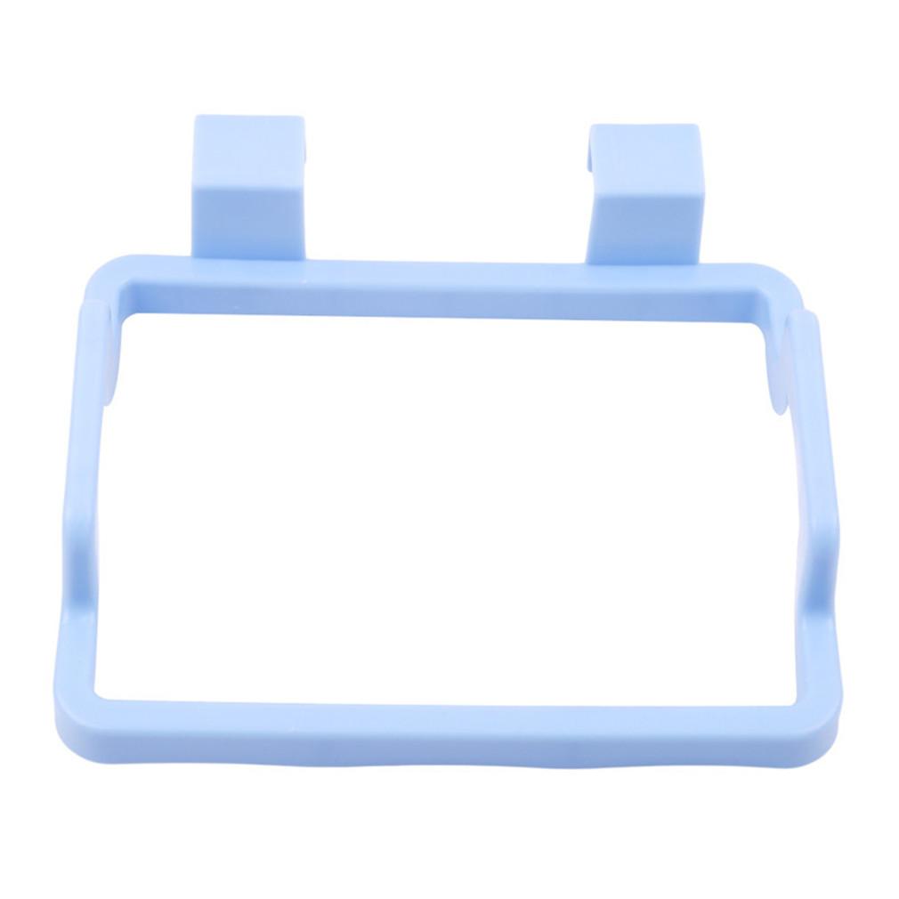 Подвесной держатель для мусорного мешка мусорная стойка шкаф для хранения вешалка для тряпок мусорное ведро кухонные принадлежности гаджет синий 879₽