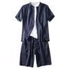 Shorts Suit Thin Fashion Casual Export Linen