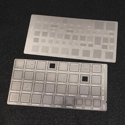 4Pcs Universal Bga Reballing Stencil For Mtk Msm Cpu Pm Power Ic Planting Soldering Net