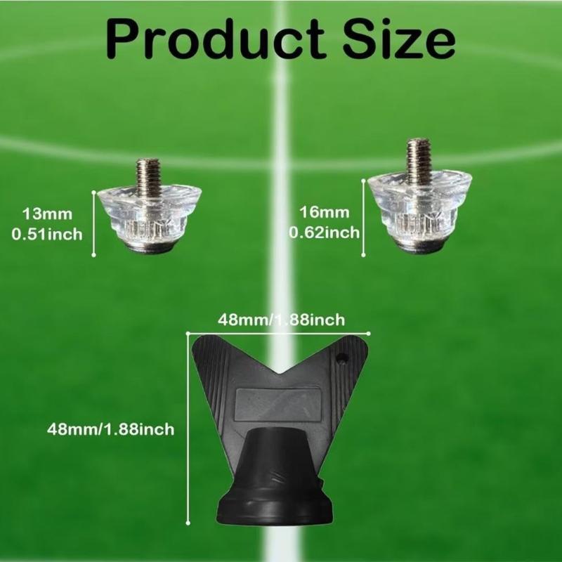 12Pcs Universals Aluminum Football Shoe Stud Replacement Soccer Cleats Football Boot Spikes for Soccer Shoes Enduring