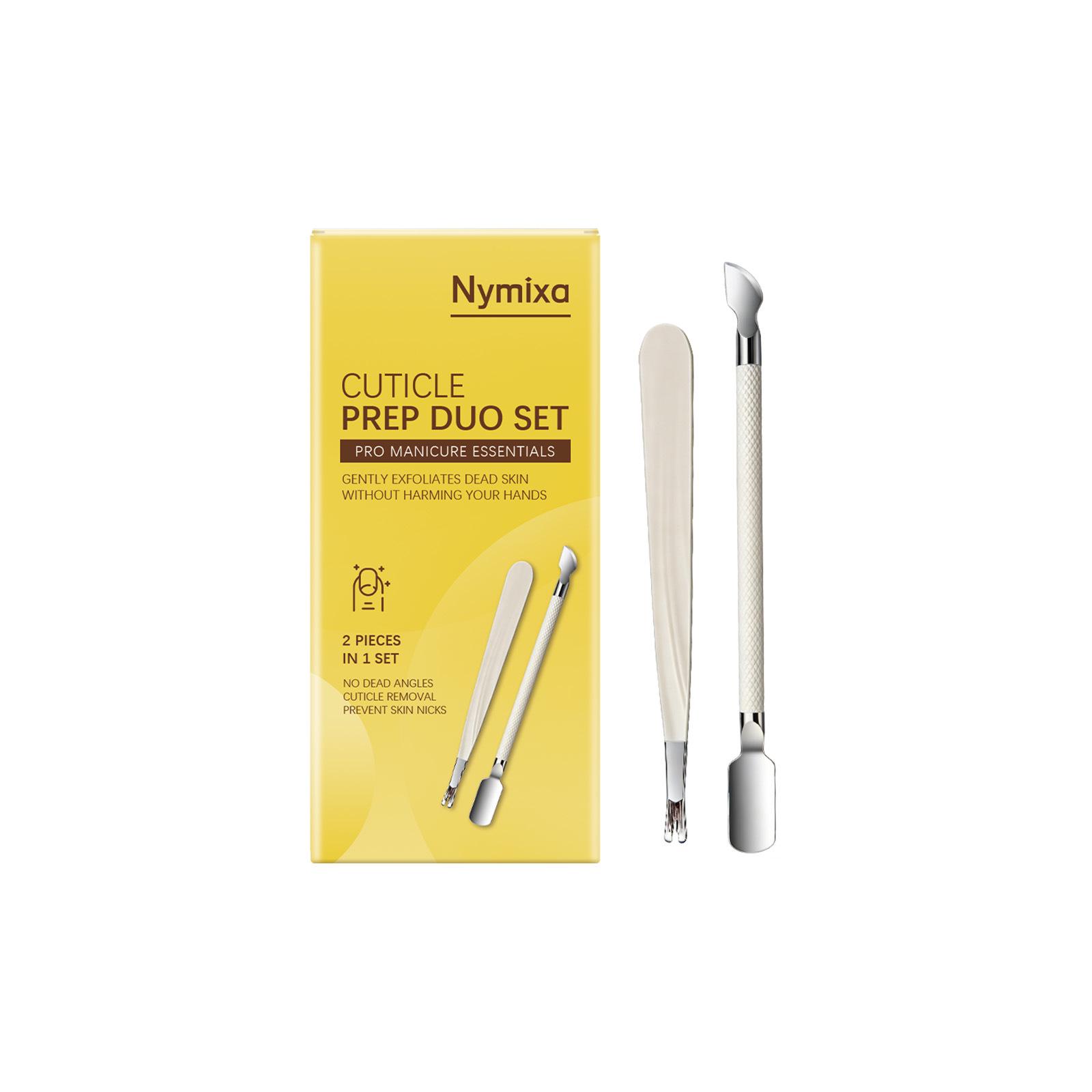 Nymixa Cuticle Care Set: Deep Clean & Smooth for Nails & Hands