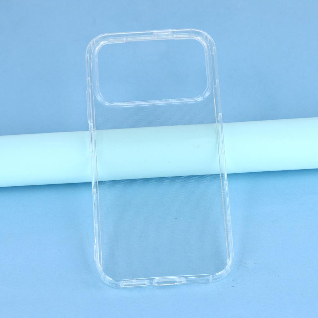 For Xiaomi Poco F8 Pro / Redmi K90 5G Case Transparent TPU Phone Back Cover Airbag Protection
