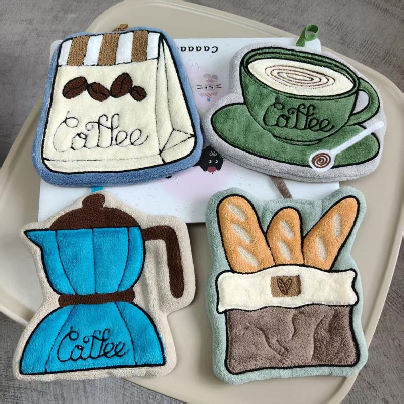 The Ultra Light Coffee Towel Can Be Hung. Quick Drying Towels For Kitchen And Bathroom Valentine'S Day Gifts, Employee Benefits
