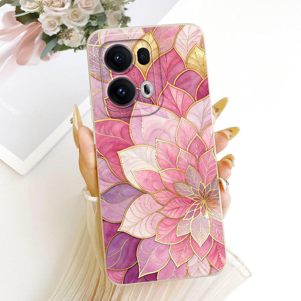 For Oppo Reno 13 Pro Case Silicone Luxury Fashion Cool Kawaii Cute Painted Cover For Oppo Reno13 Pro CPH2697 PKK110 Casing