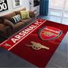 Kobercová předložka Arsenal F.C. do obývacího pokoje, ložnice, domácí dekorace pohovky, protiskluzová podložka pro děti