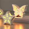 Hollowed Heart Butterfly Star Shape Silicone Molds for Making Candle Holder Gypsum Decoration Epoxy Resin Silicone Molds