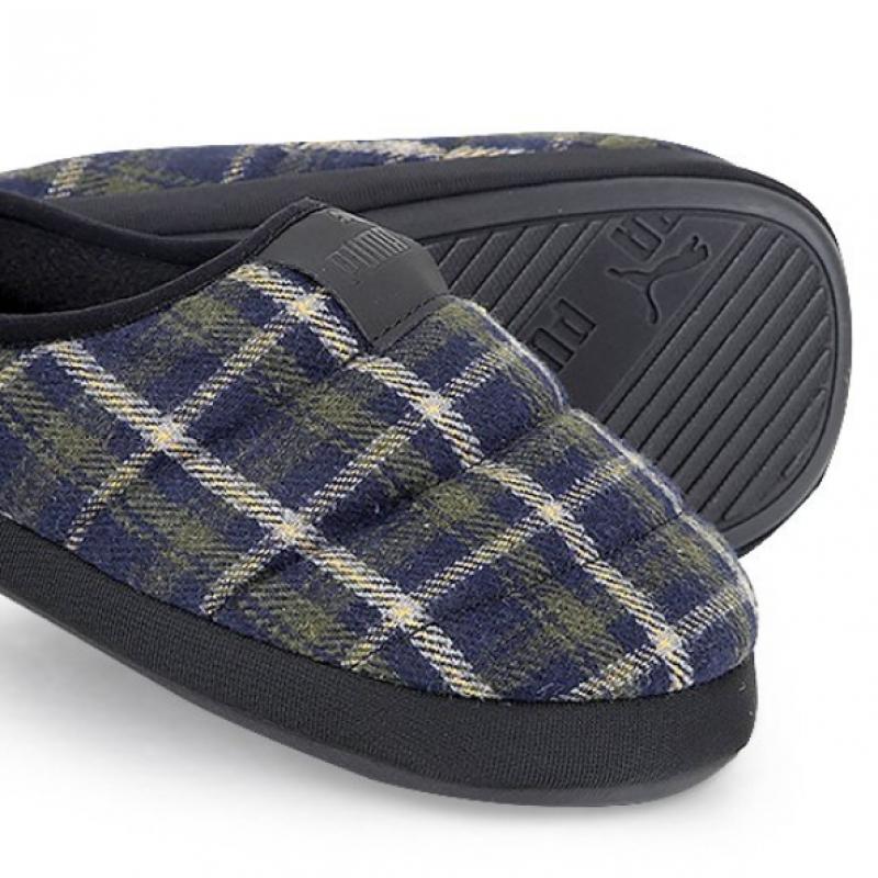 Puma Scuff Flannel 386338 02 Winter Cold Weather Slippers