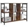 Bookshelf Smoked Oak 102 x 32 x 72.5 cm Engineered Wood