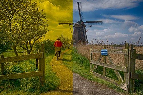DGK Color Tools DKC-Pro 5" X 7" White Balance and Color Calibration Charts, Set of 2, 12% and 18% Gray - Professional Quality - Includes Frame Stand a