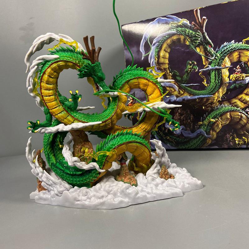Dragon Ball GK Shenron & Son Goku Wishing Dragon Boxed Ornament Figure