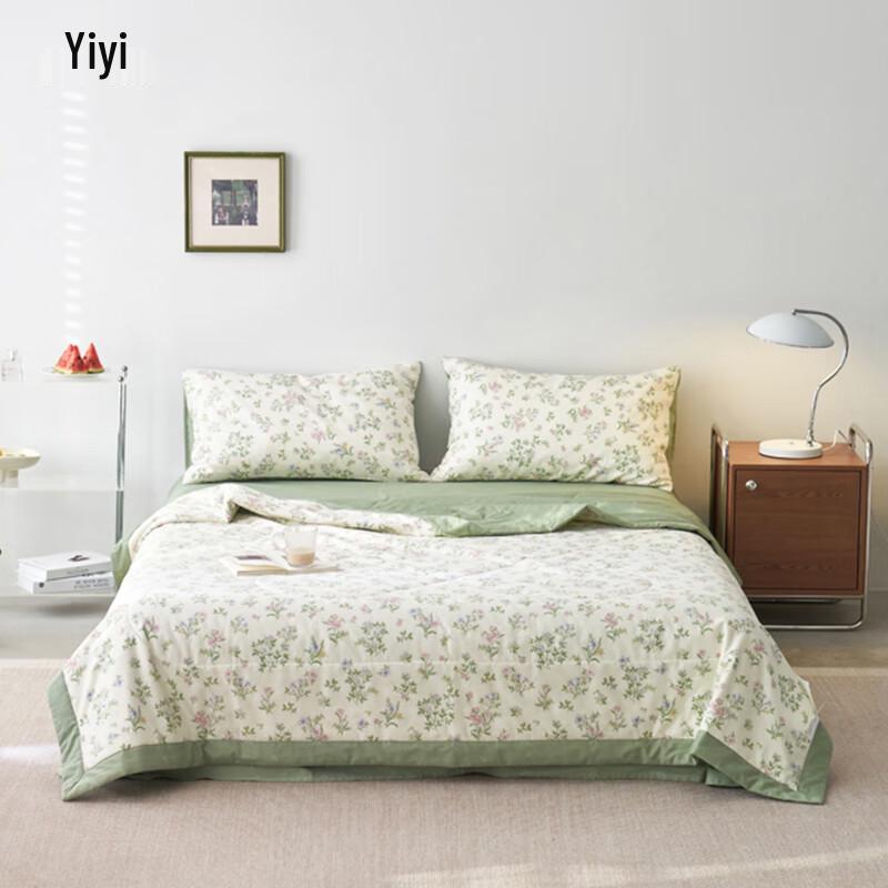 High-Count Cotton Printed Summer Quilt