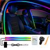 Strong Acrylic Construction Car Interior Mood Light LED with Sound Responsive Music Rhythm Control for Travel
