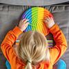 Sensory Activity Board Silicone Fidget Toy Calming Down Quiet Stress Anxiety Adhd  Best Gifts For Kids Boys Girls