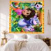Dora Explorer Wall Decor Tapestry Art For Pet Memorial Birthdaywedding Party Backdrop Family Gift