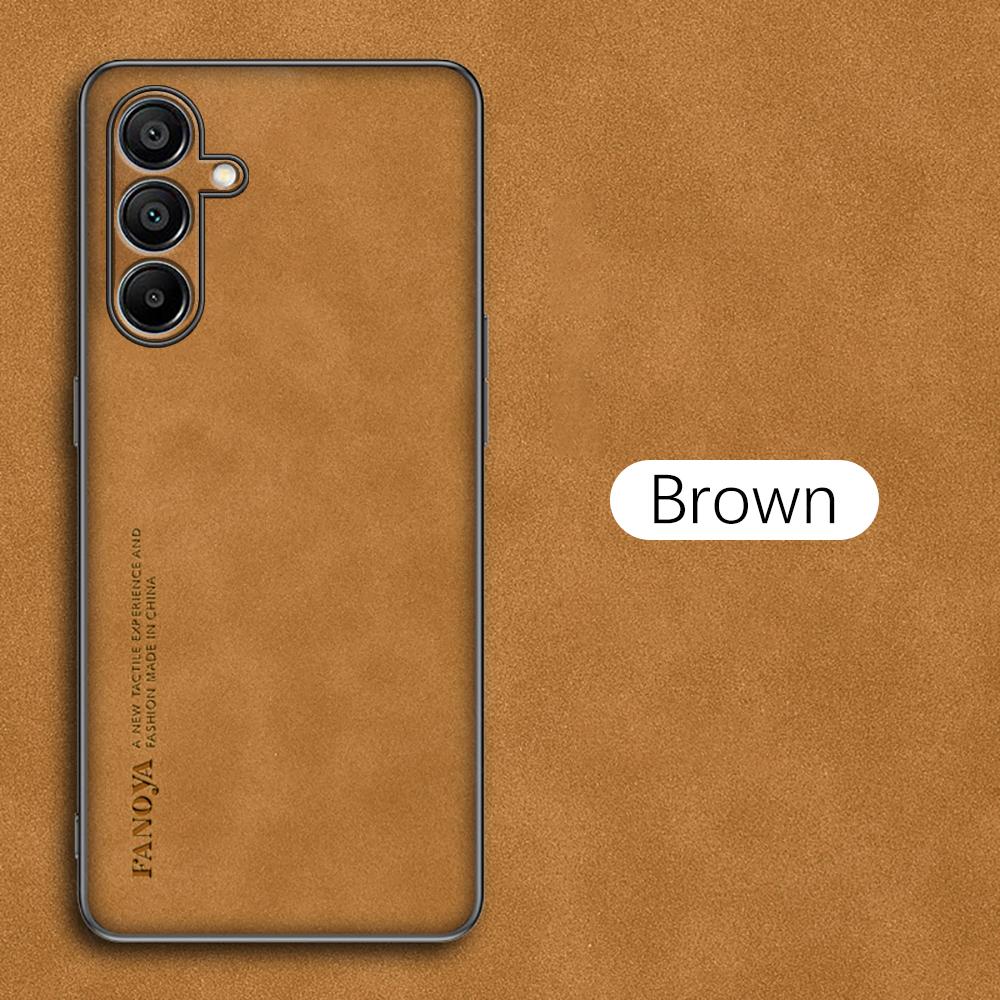 

Sumsung A 16 5G Case Sheepskin Leather Back Cover For Samsung Galaxy A16 5G 4G Camera Protector Shockproof Coque SamsungA16 For Samsung A16 4G