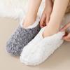 Fluffy Thick Thermal Socks Anti Slip Winter Warm Sock Soft Fleece Floor Socks  Indoor