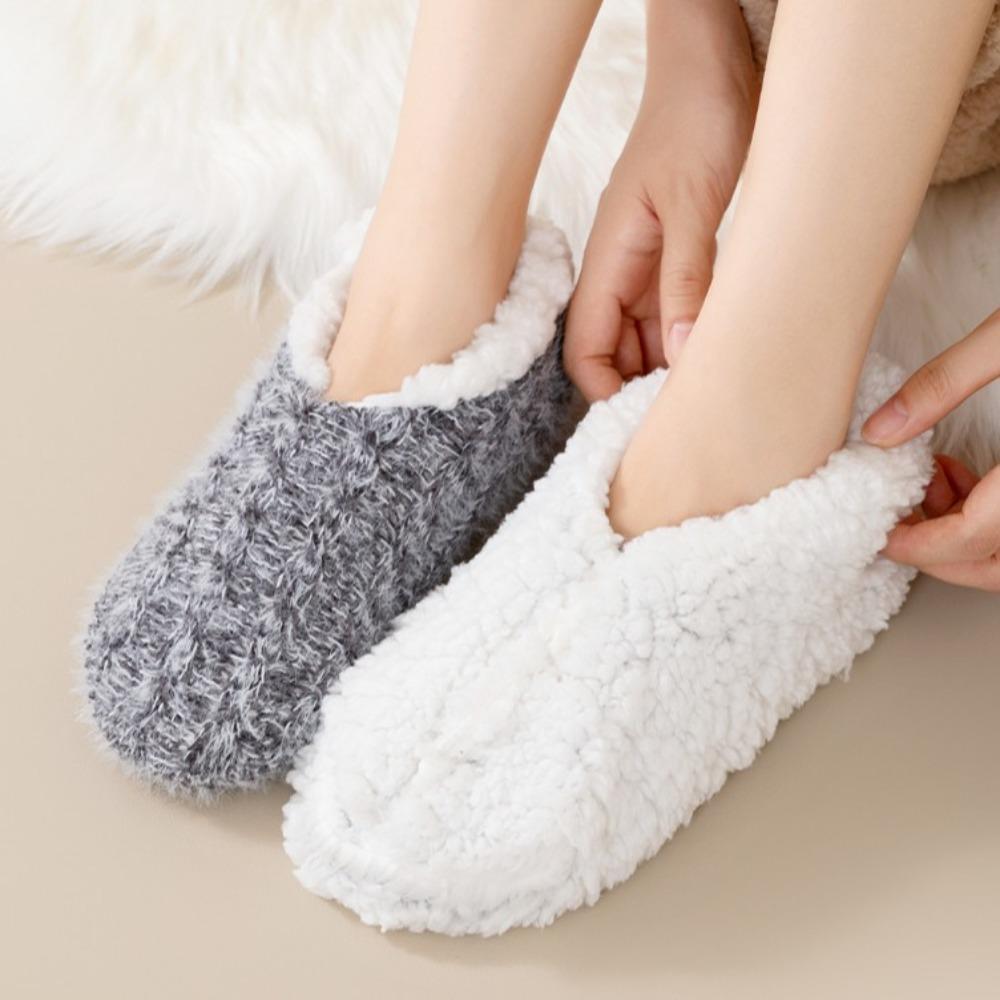 Fluffy Thick Thermal Socks Anti Slip Winter Warm Sock Soft Fleece Floor Socks  Indoor