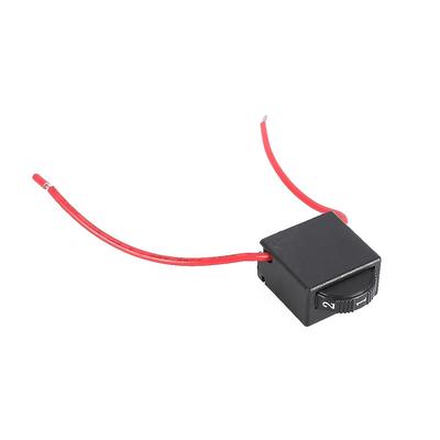 Angle Grinder Switch 12A 12g 6 Speed Regulation Black