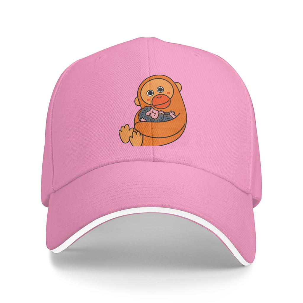 Boné Casual de Baseball de Verão Monkey Punch para Caminhada Pesca Chapéu Trucker Para Casal Mulheres Ajustável Bonés de Baseball Modernos