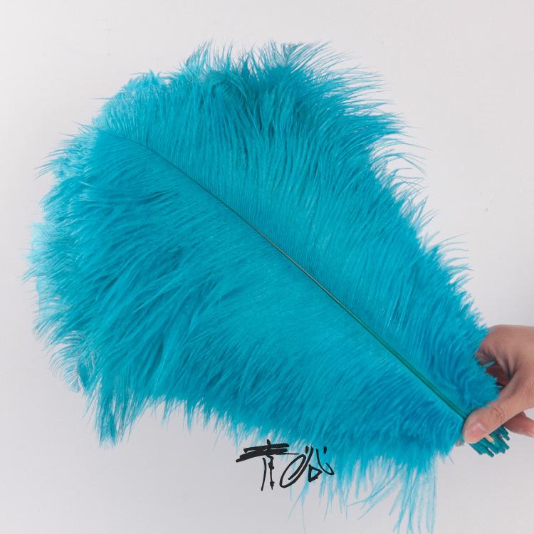 Colored Ostrich Feathers 30-35Cm Stage Performance Wedding Bouquet Decoration Ostrich Feathers