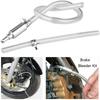 Motorcycle Brake Bleeder Kit, Manual Fluid Extractor Pump, One-Way Check Valve Hydraulic Brake Clutch Bleeding Tool, With Alumin