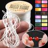 10M/Roll Strong Elastic Crystal Beading Cord 1mm for Bracelets Stretch Thread String Necklace DIY Jewelry Making Cords Line