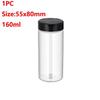 12/4/1PCS Clear Spices Bottle for Kitchen Condiment Seasoning Container Plastic Seasoning Jars Condiment Box Kitchen Supplies