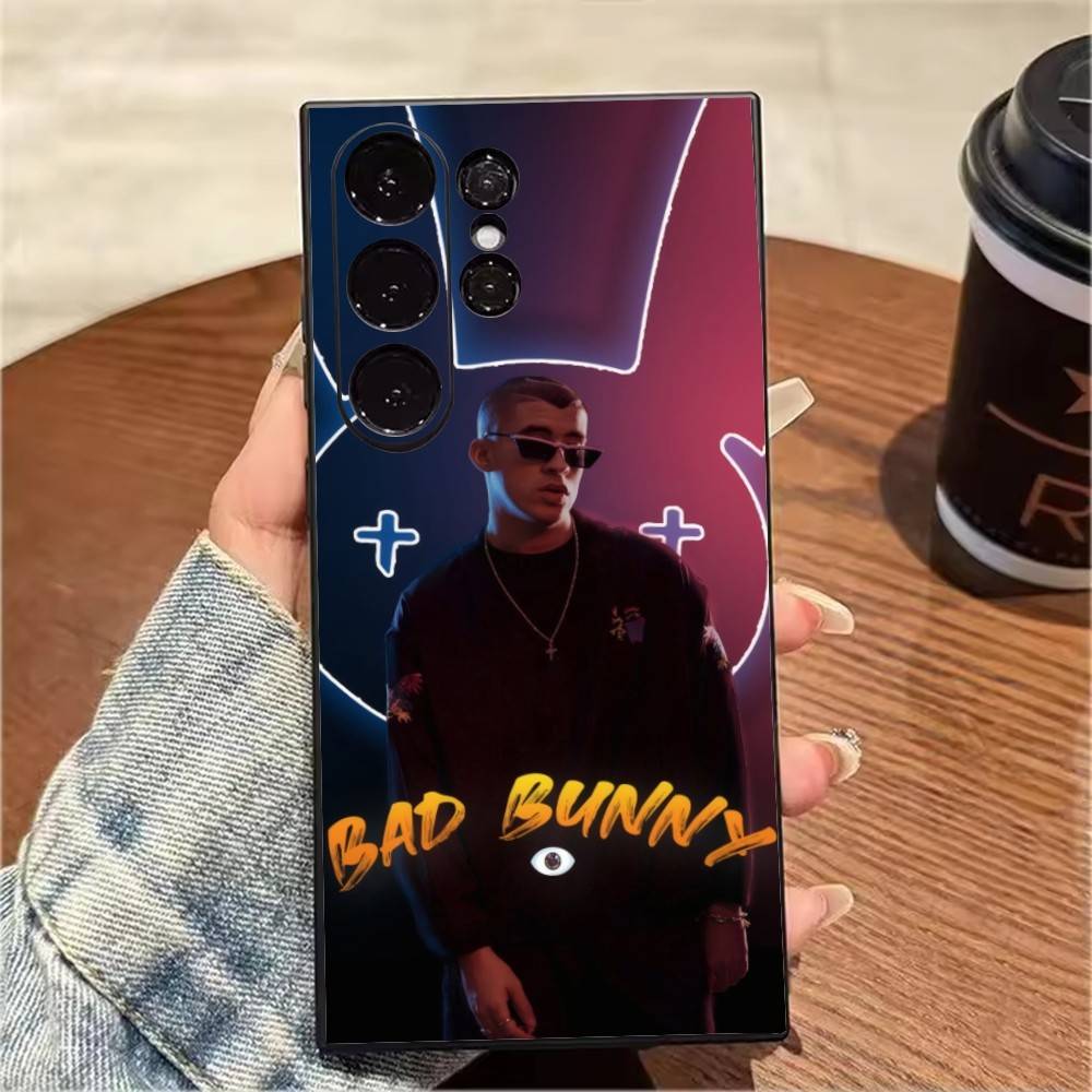 I Like It Singer B-Bad B-Bunnyyy-yS Phone Case For Samsung S25,S24,S21,S22,S23,S20,Ultra,S26,Plus,Fe,Note,5G Black Cover