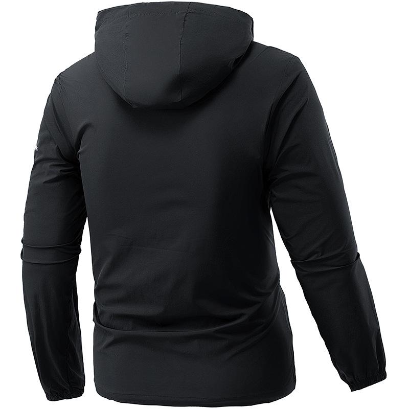 New Summer Sun Protection Clothes Men's Skin Clothes Hooded Jacket Men's Outdoor Sports Fishing Suit