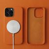 For Magsafe Case Iphone 15 Pro Max Premium Genuine Leather Cover Magnetic for Funda Iphone14Pro 15 Cases Full Coverage Carcasa