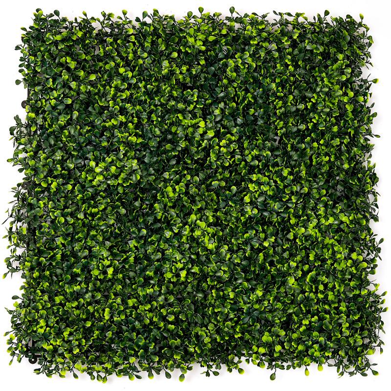 Sunscreen Simulation Plant Wall Artificial Background Wall Decoration Anti-Uv Milan Eucalyptus Lawn Plastic Fake Green Wall