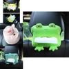 Car Tissue Box Cover Fun Cartoon Animal Design Soft Plush Material Long-lasting