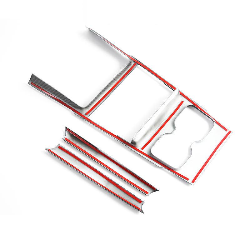 Central Control Panel Protector Cover Frame For Byd Shark 6 Interior Decorative Patch Trim Cover Sticker For Shark 6 Accessories