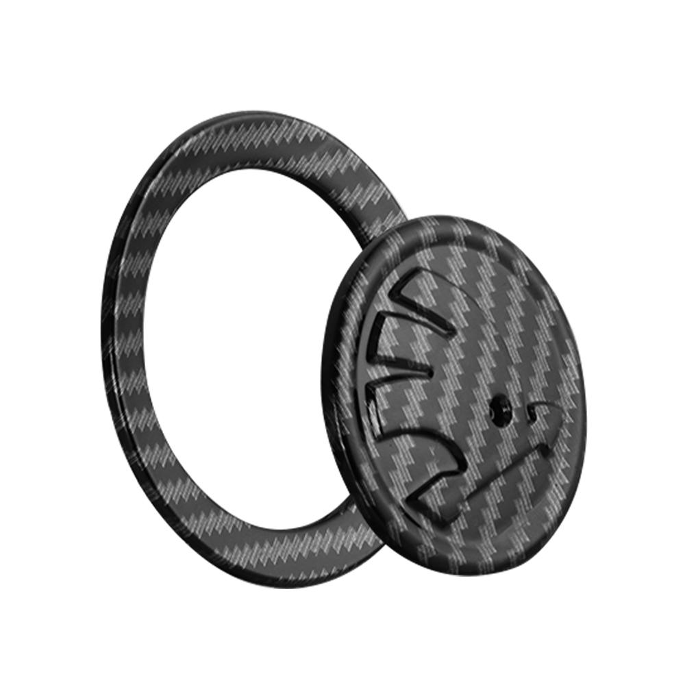 47mm Auto Innenraum Lenkrad Aufkleber Dekoratives Zubehör Für Skoda Superb Octavia Rapid Kodiaq Kamiq Karoq Fabia VRS Yeti