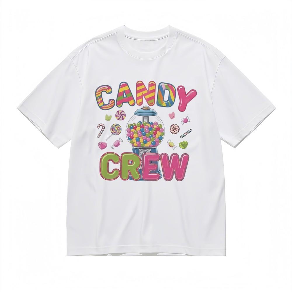 Men's Breathable Slight Stretch Classic T-Shirt Sweet Treat Pattern Design Tee