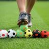 Creative Soccer Footbag, Soft Juggling Balls,Handwoven Football Bag, Colorful Bean Bags for Kids Outdoor Play