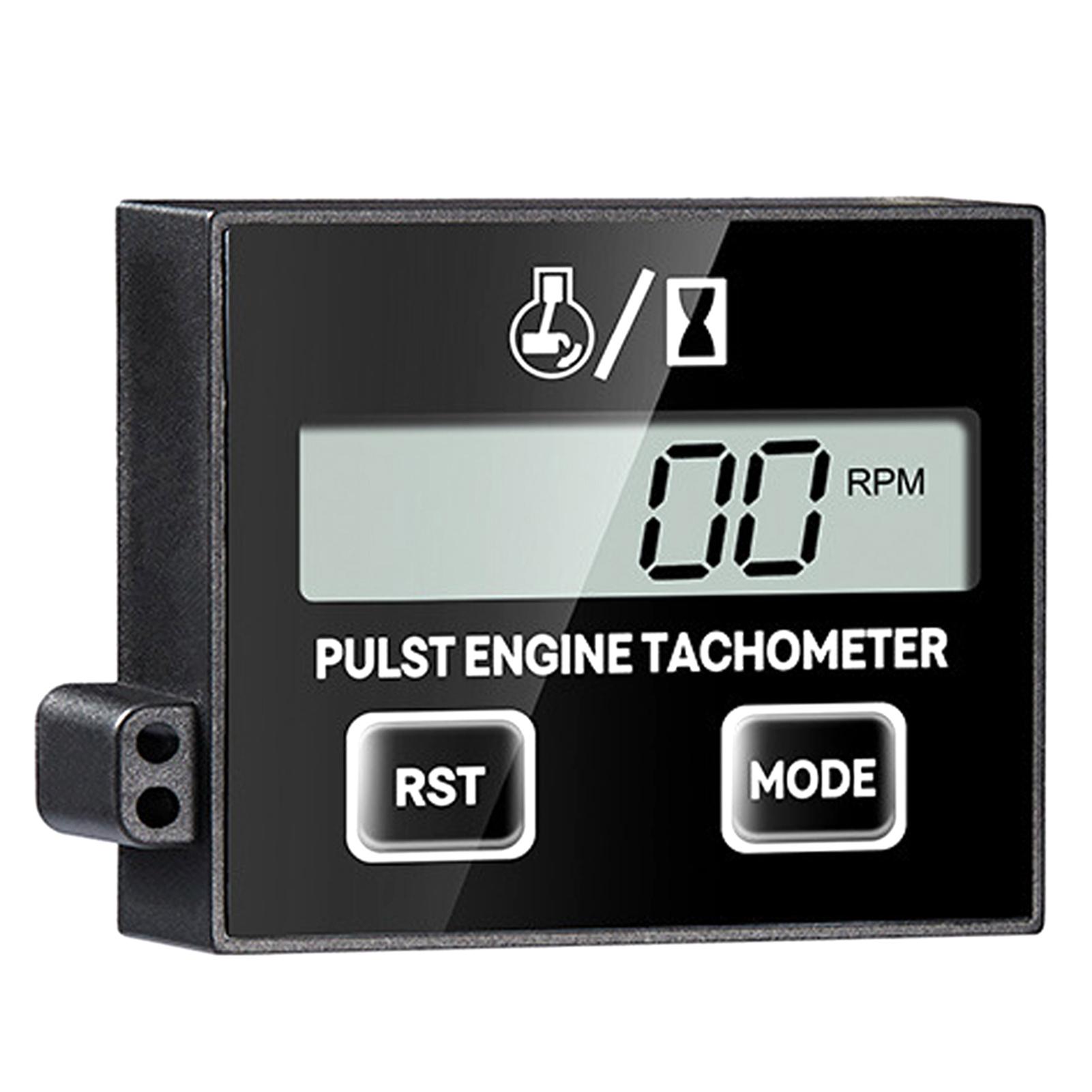 

Digital Tachometer 100 30000RPM LCD Display Small Digital Engine Tachometer for Chainsaw разноцветный