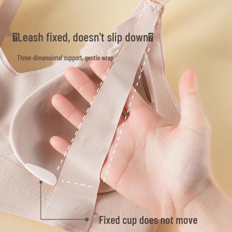 Ganzjahres-Still- und Wochenbett-BH: Anti-Schlaffheit, Design mit Frontöffnung für Schwangerschaft & Stillzeit