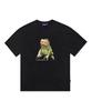 LAUGHER Ugly Frog T-Shirt - Black