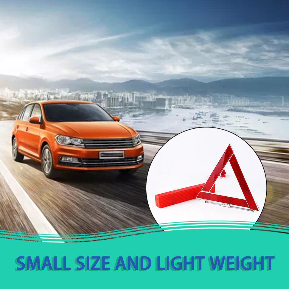 Car Vehicle Emergency Breakdown Warning Sign Triangle Reflective Road Safety