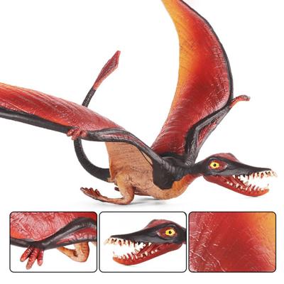 Dinosaur Figurine Clear Texture Jurassic Dinosaur Pterodactyl Solid Pterosaur Collection Good
