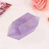  Amethyst Quartz Purple,   Stone 4.5cm Double Pointed Prism for Home Decoration Jewelry Making Fish   Potted Plants Foot   with Crtive Shap