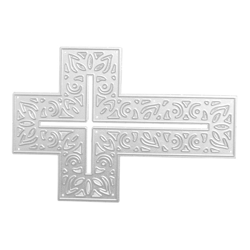 

Easter Cross Metal Cutting Stencil DIY Scrapbooking Album Paper Card Stamp Making Decorating Tool for Children Adults 1