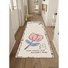 Aesthetic Flannel Carpet - Premium Non-Slip Shedding-Proof Rug for Bedside/Hallway High Traffic - Home Decor