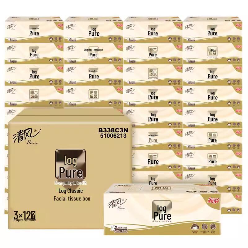 Qingfeng Scented Boxed Facial Tissues