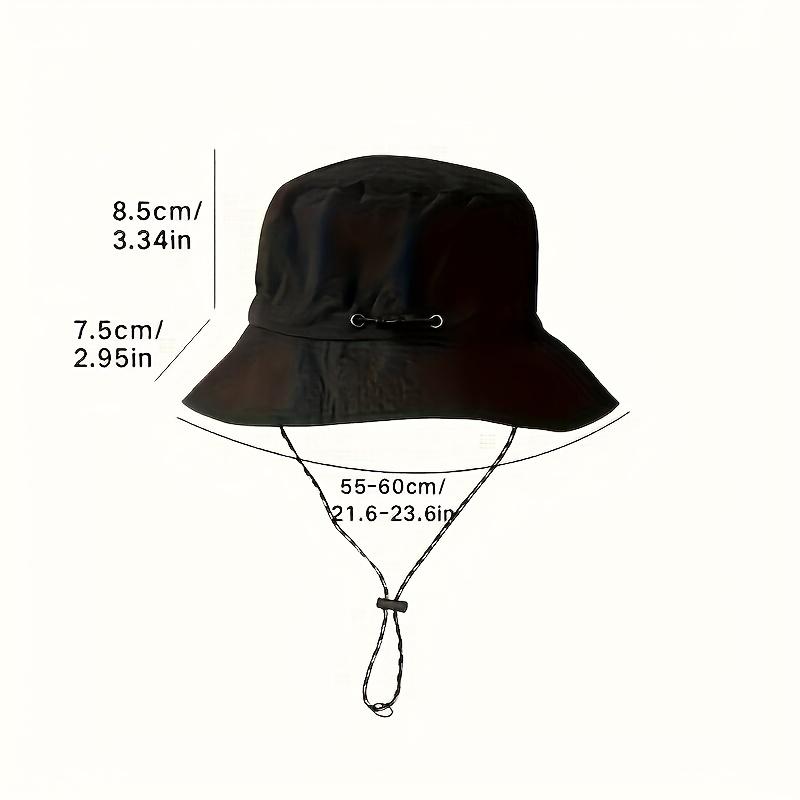 1 Składany kapelusz wędkarski Cztery Pory Roku, Wielofunkcyjny wysokiej jakości kapelusz wędkarski outdoorowy ze ściągaczem, Szybkoschnący kapelusz przeciwsłoneczny odpowiedni
