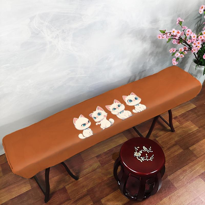 161-165cm Waterproof Guzheng Cover Chinese Ancient Style Dust Cover Edge Classical Literary Piano Organ Keyboard Furniture Cover