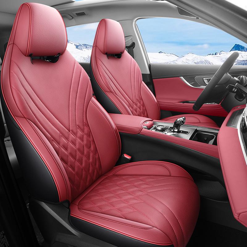 Universal Leather Car Seat Cushion for Tiggo 7 PLUS - All-Season Full Wrap